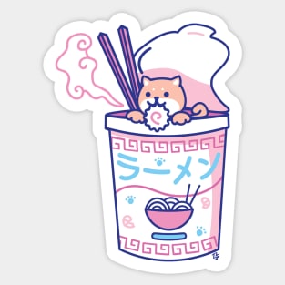 Shiba Ramen Sticker